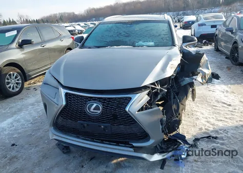 2015 Lexus Nx 200T F Sport z USA, uszkodzony, nr VIN JTJBARBZ2F2022873